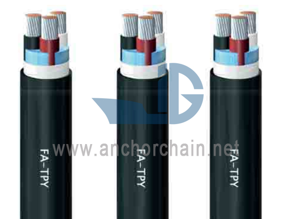 كابل الكهرباء والإضاءة للسفينة FA TPY 0.61 كيلو فولت