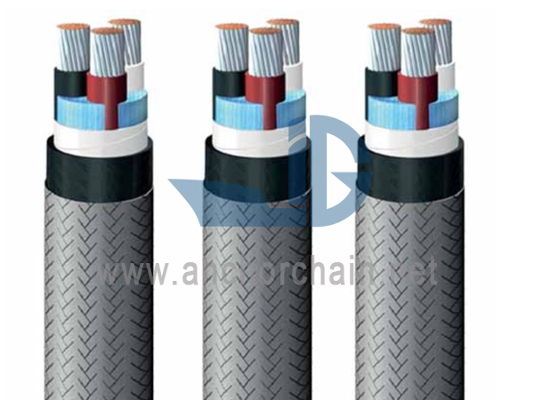 كابل الكهرباء والإضاءة للسفينة FA TPYC 0.61 كيلو فولت