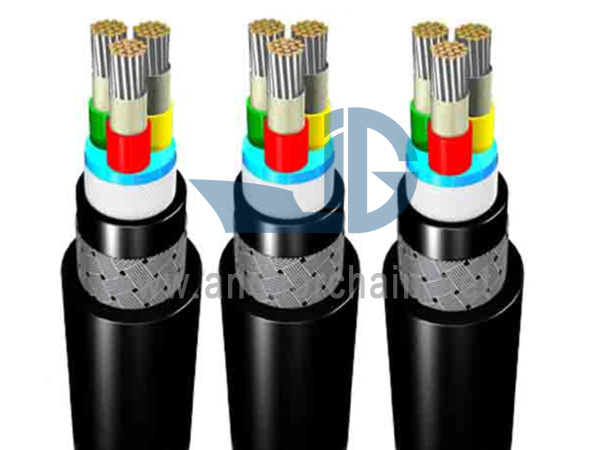 كابل الكهرباء للسفينة المقاوم للحريق 0.61KV