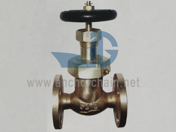 JIS F 7413 Bronze 16K برغي أسفل فحص الصمامات الكروية نوع بونيه الاتحاد