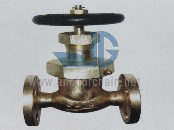 JIS F 7413 Bronze 16K فحص الصمامات الكروية (نوع بونيه الاتحاد)