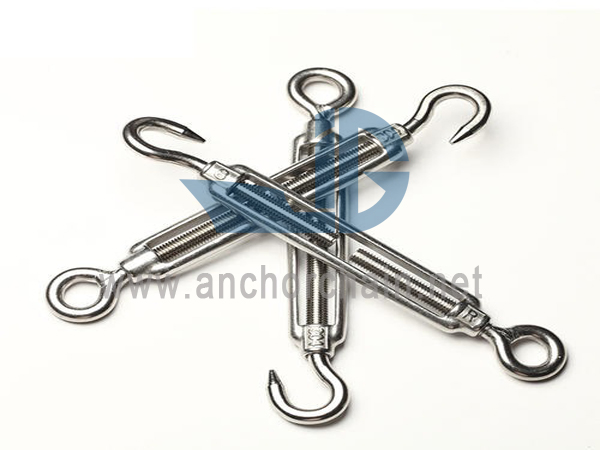 نوع إطار ربط المقطورة نوع هوك العين SS304 أو SS316